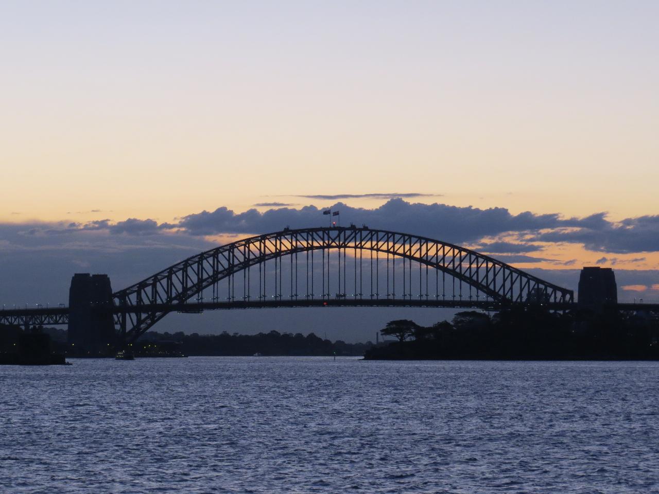 Sydney Harbour Bridge - Evening - Sydney Harbour - Sydney, AUS