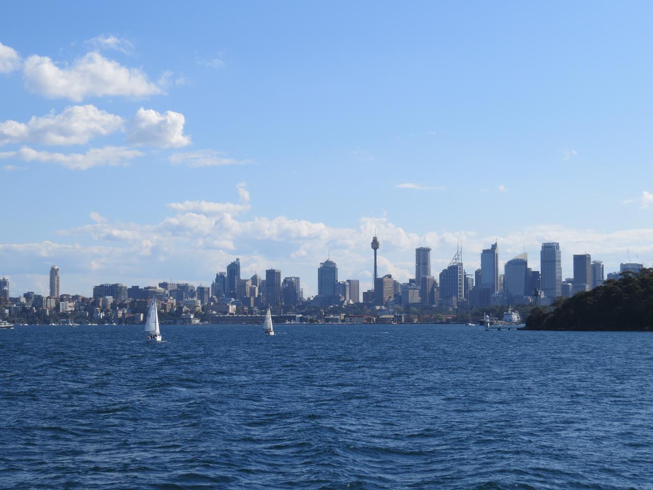 Sydney Skyline - Distant View - Sydney Harbour - Sydney, AUS